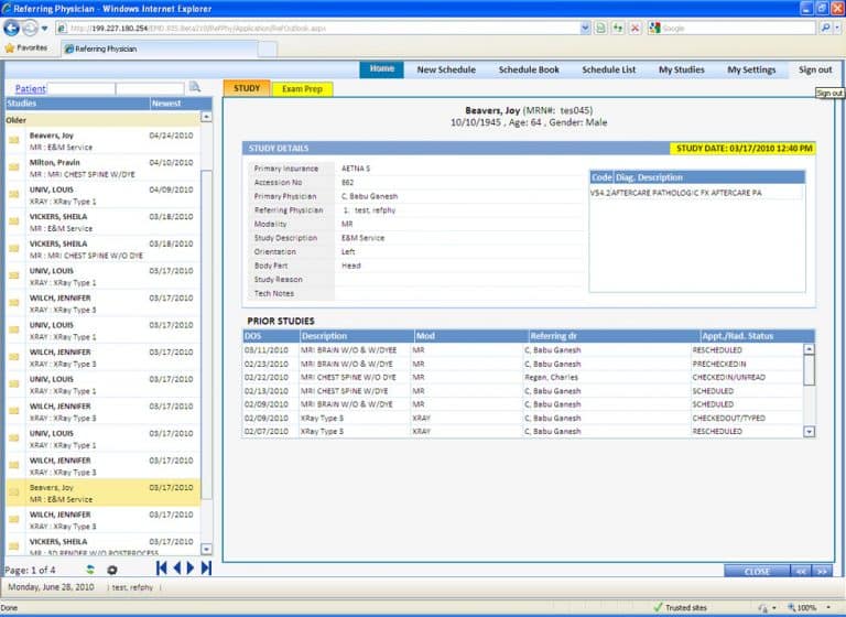 Opal-EHR - CMX Medical Imaging